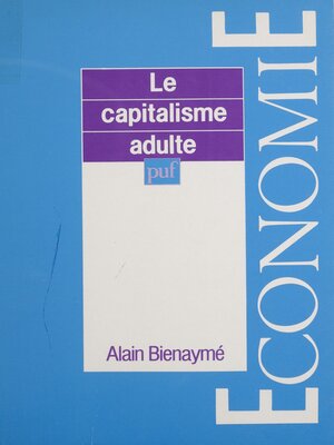 cover image of Le Capitalisme adulte